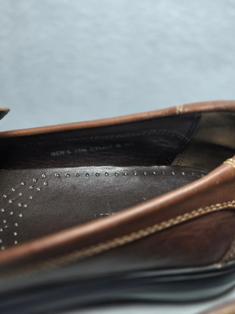 Cole Haan Brown Leather Loafers Size 10.5